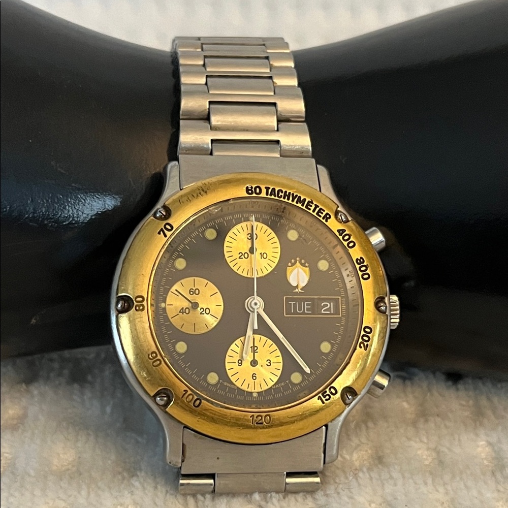 The Franklin Mint The F-16
Flyer Watch Valjoux 7750
Chronograph 100M 1988